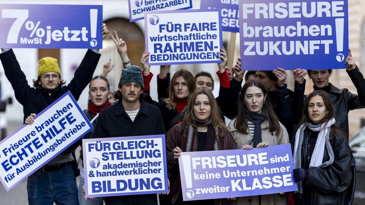 Friseurbranche fordert faire Rahmenbedingungen von der Bundesregierung - Foto: presseportal.de