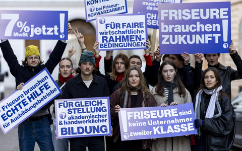 Friseurbranche fordert faire Rahmenbedingungen von der Bundesregierung - Foto: presseportal.de