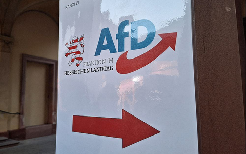 Logo der AfD-Landtagsfraktion Hessen (Archiv) - Foto: über dts Nachrichtenagentur