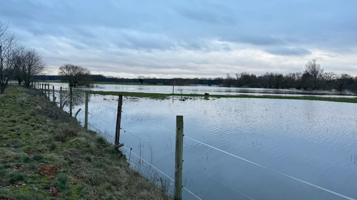 FW Flotwedel: 17. Lagemeldung zur Hochwasserlage in der Samtgemeinde Flotwedel - Foto: presseportal.de