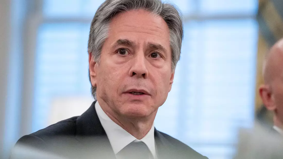 US-Außenminister Antony Blinken sieht es als Aufgabe der Vereinigten Staaten, die diplomatischen Bemühungen zur Bewältigung der Krise in Nahost anzuführen. - Bild: Alex Brandon/AP