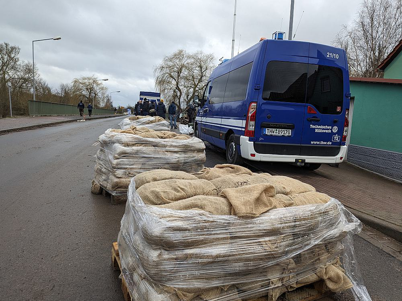 Sandsäcke zum Hochwasserschutz (Archiv) - Foto: über dts Nachrichtenagentur