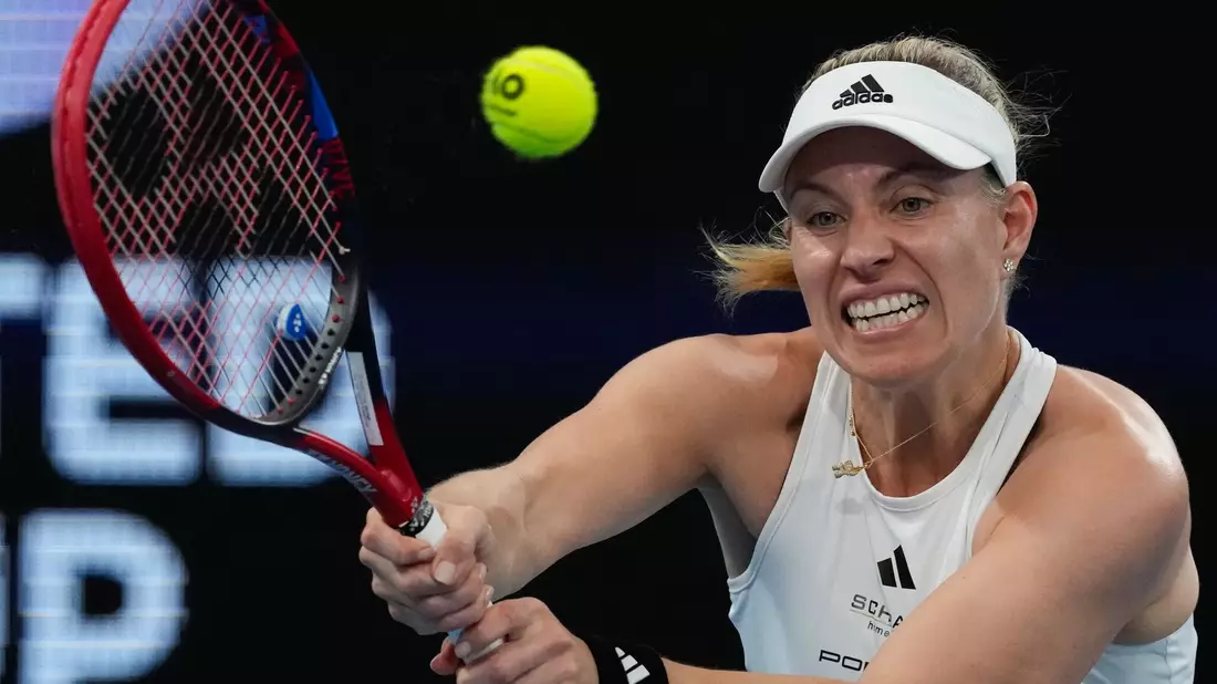 Angelique Kerber war gegen die Griechin Maria Sakkari chancenlos. - Bild: Mark Baker/AP/dpa