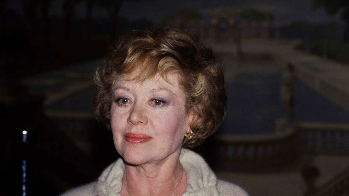 Die Schauspielerin Glynis Johns im September 1982 in New York. - Foto: Carlos Rene Perez/AP/dpa