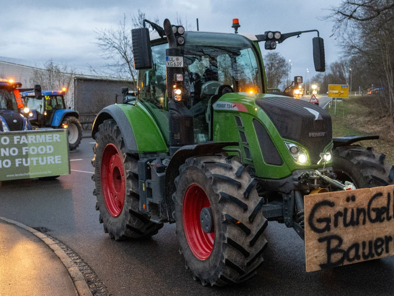 Der Bauernverband plant eine Aktionswoche gegen die Pläne der Ampel. - Foto: Stefan Puchner/dpa