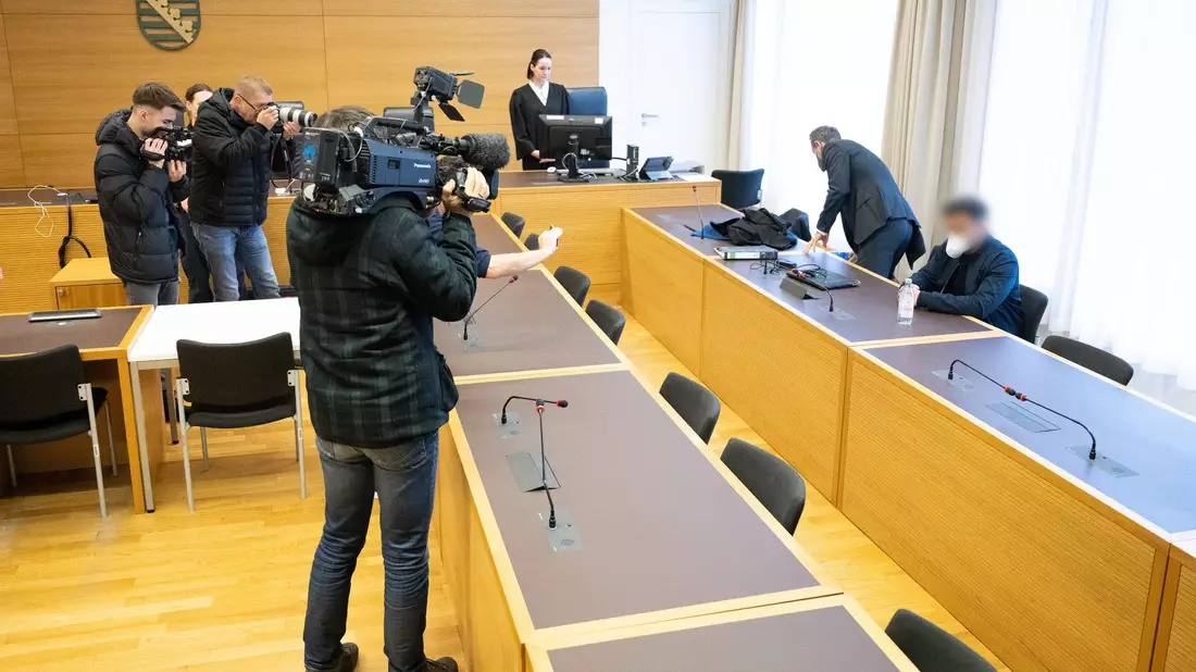 Der Prozess um den Einbruch ins Grüne Gewölbe in Dresden ist unterbrochen worden. - Bild: Sebastian Kahnert/dpa