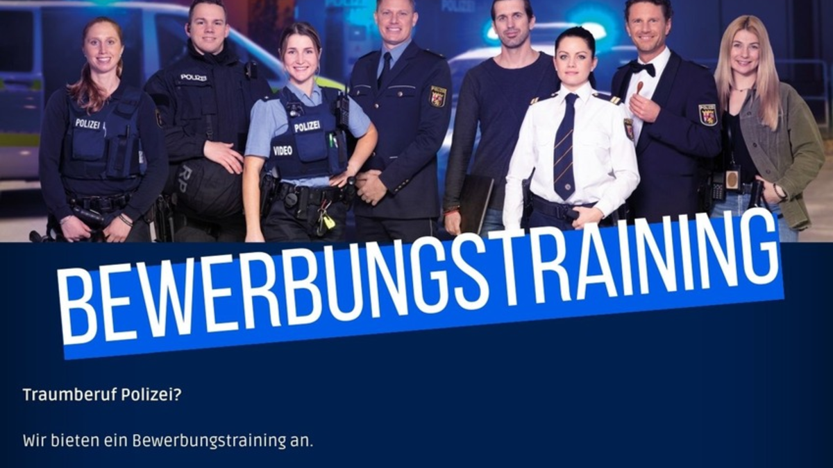 POL-PPRP: Training für Polizeibewerbung - Foto: presseportal.de