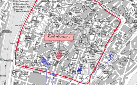POL-PPTR: Groß-Demonstration im Stadtgebiet Trier am 08.01.2024: Polizei Trier informiert über geplante Verkehrsmaßnahmen - Foto: presseportal.de POL-PPTR: Groß-Demonstration im Stadtgebiet Trier am 08.01.2024: Polizei Trier informiert über geplante Verkehrsmaßnahmen - Foto: presseportal.de