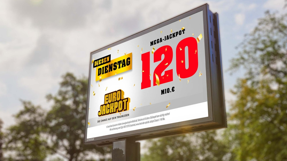 120 Millionen Euro wandern zur Dienstagsziehung / Eurojackpot am Freitag nicht geknackt / - Foto: presseportal.de