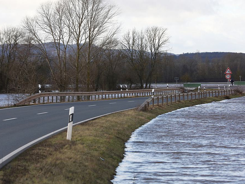 Hochwasserlage im Landkreis Mansfeld-Südharz am 03.01.2024 - Foto: über dts Nachrichtenagentur
