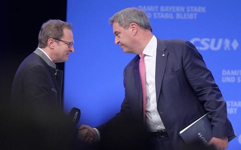 Martin Huber und Markus Söder (Archiv) - Foto: über dts Nachrichtenagentur
