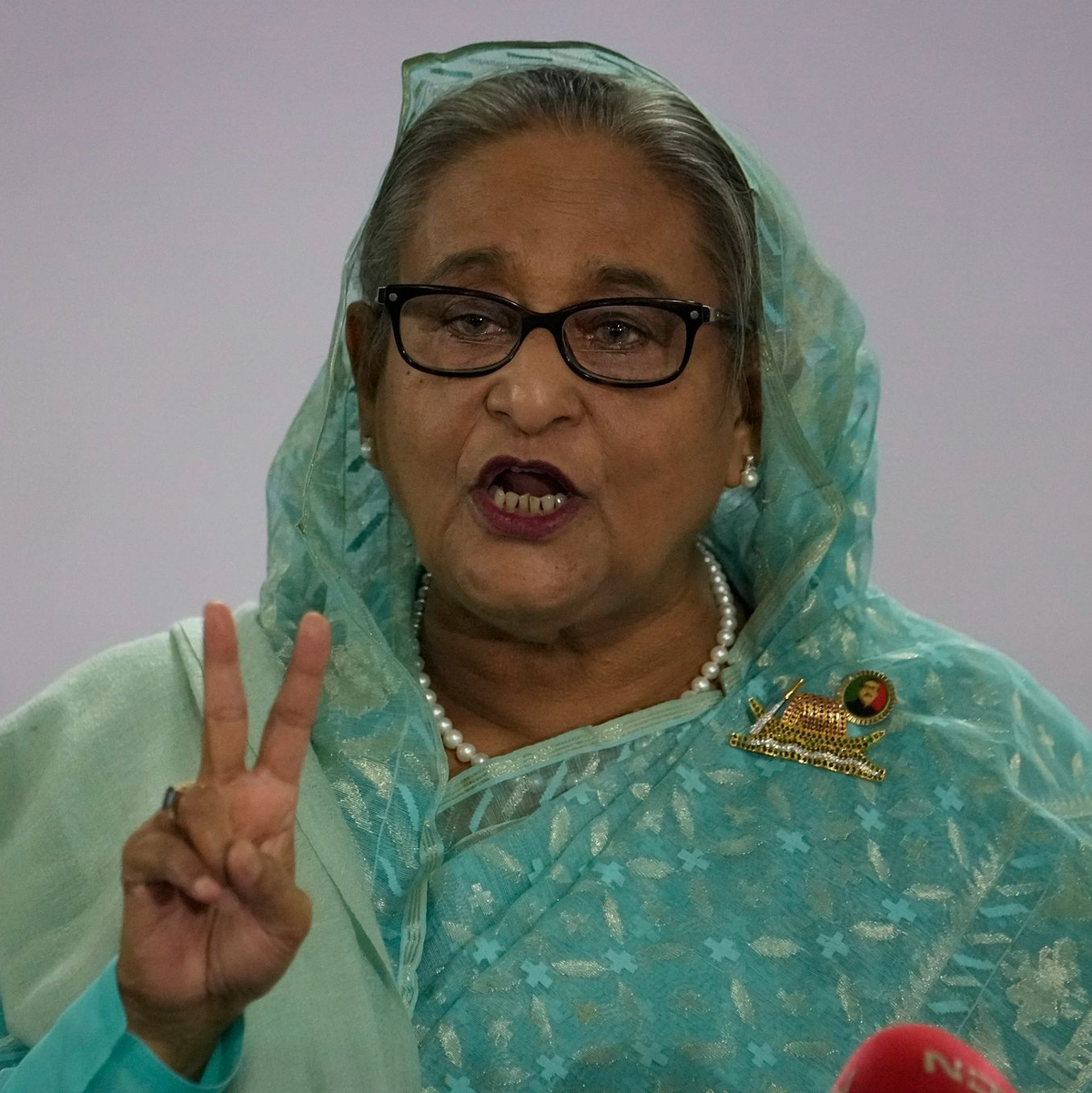 Fünfte Amtszeit: Sheikh Hasina bleibt Premierministerin von Bangladesch. - Foto: Altaf Qadri/AP