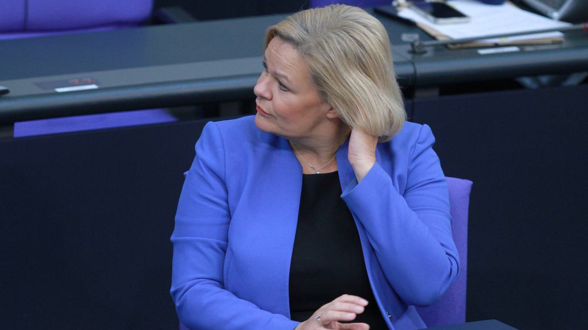 Nancy Faeser (Archiv) - Foto: über dts Nachrichtenagentur