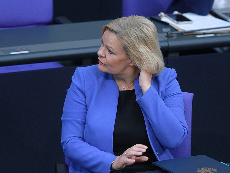 Nancy Faeser (Archiv) - Foto: über dts Nachrichtenagentur