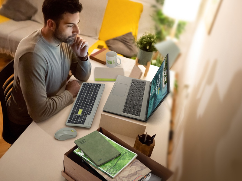 Acer stellt neue Aspire-Generation vor und gibt Spezifikationen zum umweltbewussten Aspire Vero 16 bekannt - Foto: presseportal.de