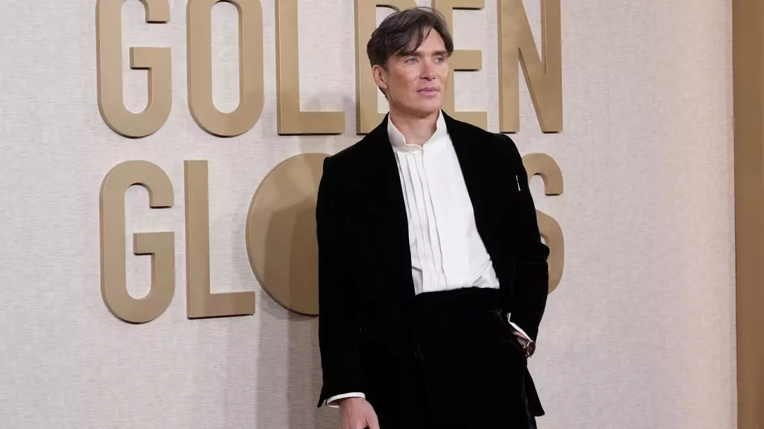 Cillian Murphy hat seinen ersten Globe als bester Drama-Darsteller gewonnen. - Bild: Jordan Strauss/Invision/AP/dpa