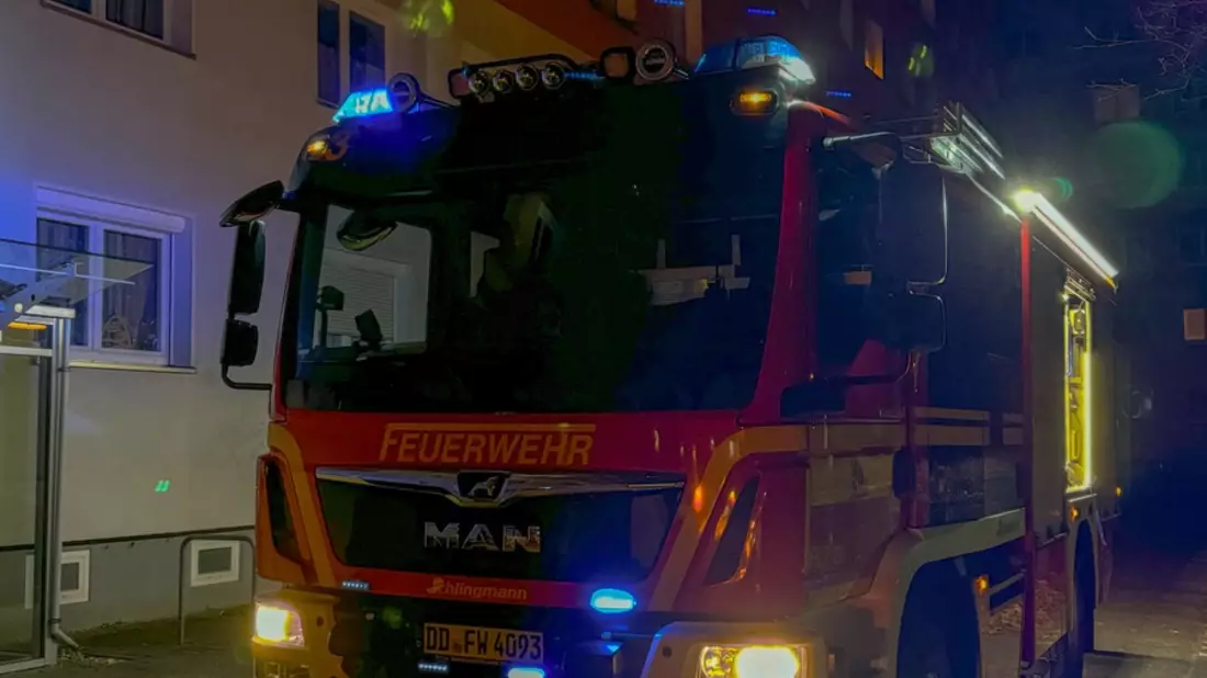 FW Dresden: Informationen zum Einsatzgeschehen von Feuerwehr und Rettungsdienst der Landeshauptstadt Dresden vom 5. - 7. Januar 2024 - Bild: presseportal.de