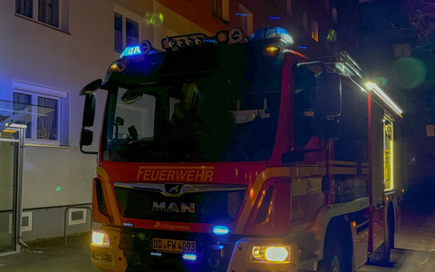 FW Dresden: Informationen zum Einsatzgeschehen von Feuerwehr und Rettungsdienst der Landeshauptstadt Dresden vom 5. - 7. Januar 2024 - Foto: presseportal.de