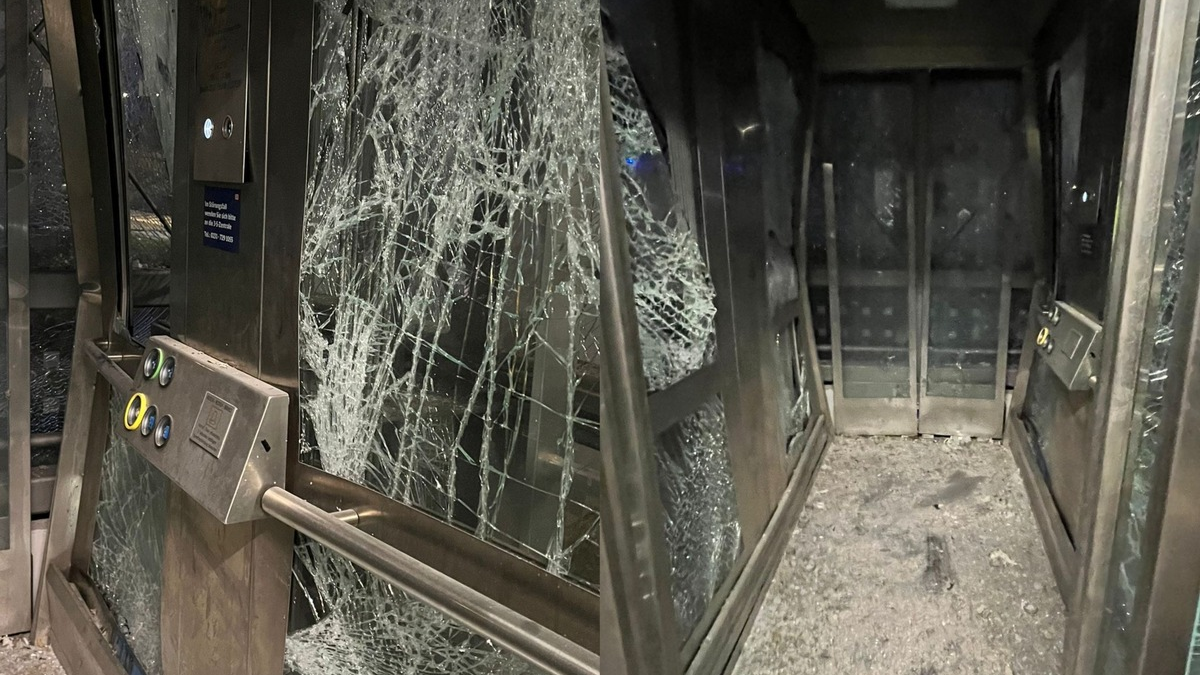 BPOL NRW: Unbekannte zerstören Aufzug - Bundespolizei sucht nach Zeugen - Foto: presseportal.de