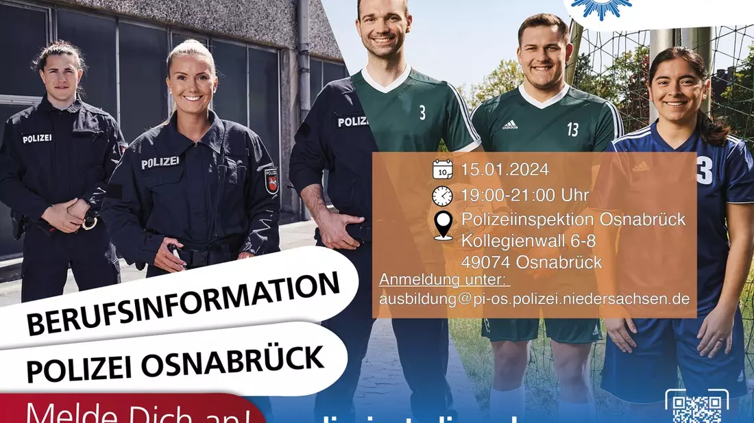 POL-OS: Komm ins Team Polizei!- Informationsabend bei der Polizei Osnabrück für Eltern und Schüler - Bild: presseportal.de