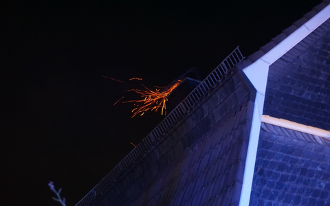 FW Ratingen: Kaminbrand - Foto: presseportal.de