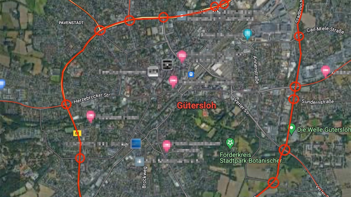 POL-GT: Sternfahrt der Traktoren - Sperrpunkte innerhalb des Kreises Gütersloh - Foto: presseportal.de