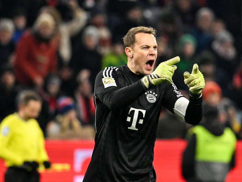 Torwart Manuel Neuer hält viel vom Bayern-Nachwuchs. - Foto: Lukas Barth-Tuttas/dpa