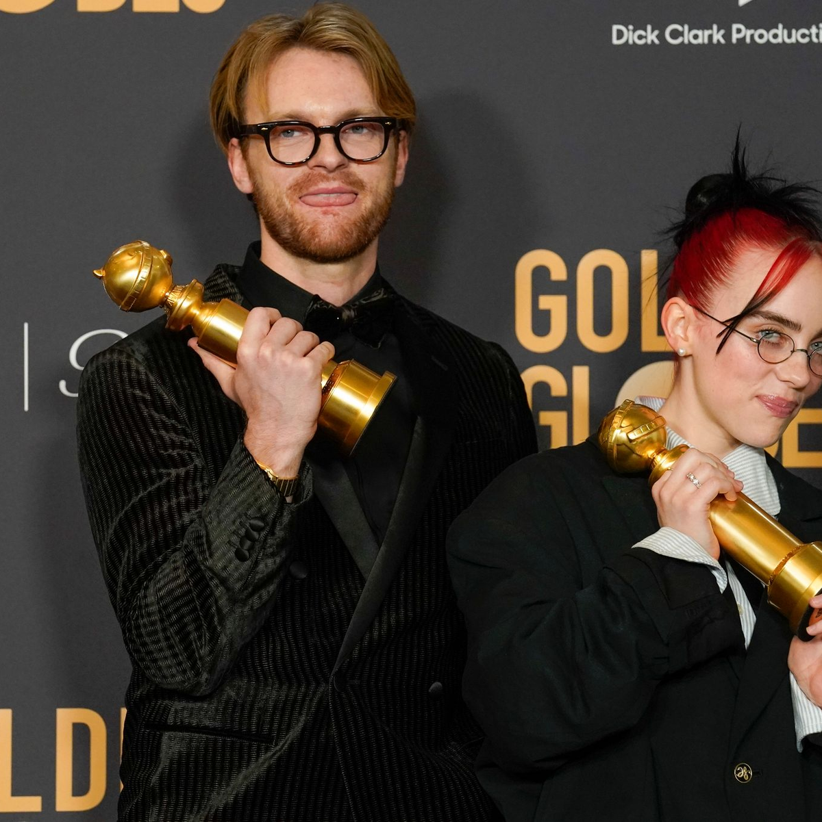 Für Billie Eilish und ihren Bruder Finneas reißt der Preisregen nicht ab. - Foto: Chris Pizzello/Invision/AP/dpa