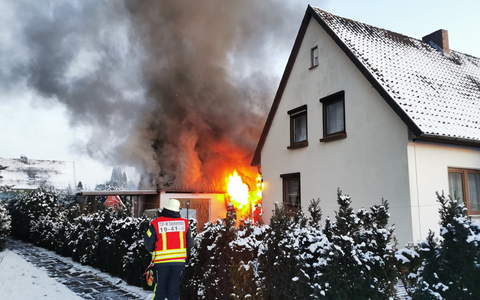 POL-CE: Brand eines Geräteschuppens - Foto: presseportal.de
