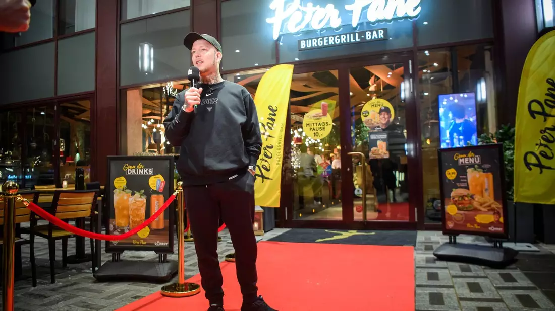 Liveevent mit MontanaBlack: Peter Pane und Gönrgy starten Kooperation mit dem Gönn dir Menü - Bild: presseportal.de