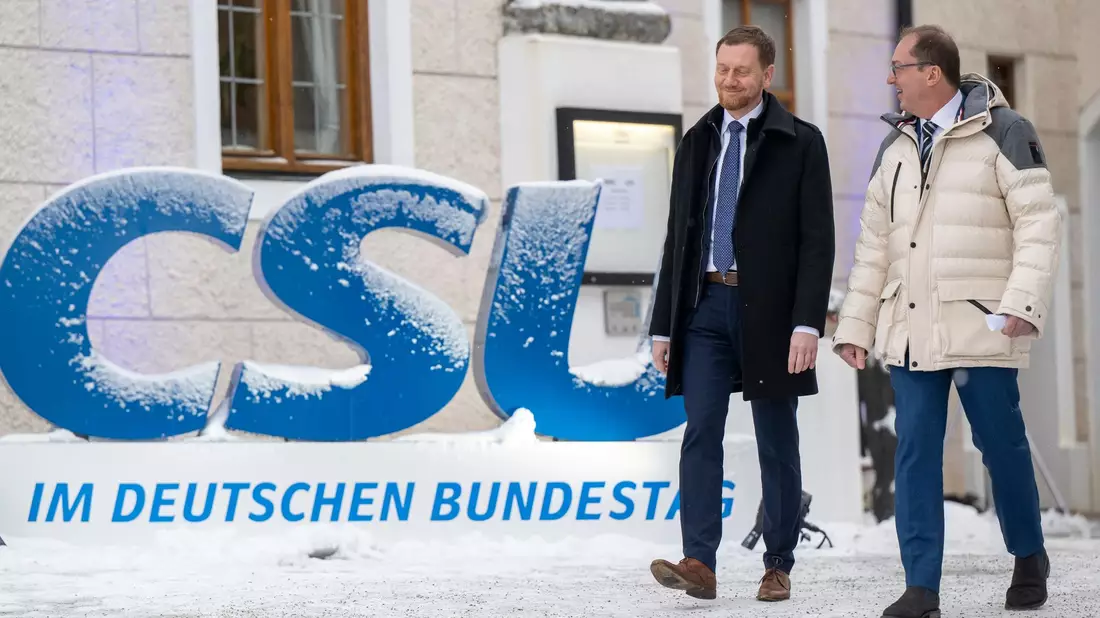 Vor einem Jahr sollte die CSU-Klausur die Weichen für eine erfolgreiche Bundestagswahl stellen. Zum Jahresbeginn 2026 gilt es für die Union, einen Stimmungswechsel zu erreichen. (Archivbild) - Bild: Peter Kneffel/dpa