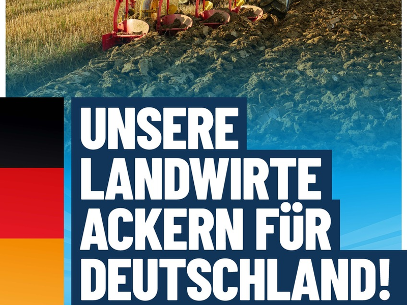 Das AfD-Sofortprogramm für unsere Landwirtschaft - Foto: presseportal.de