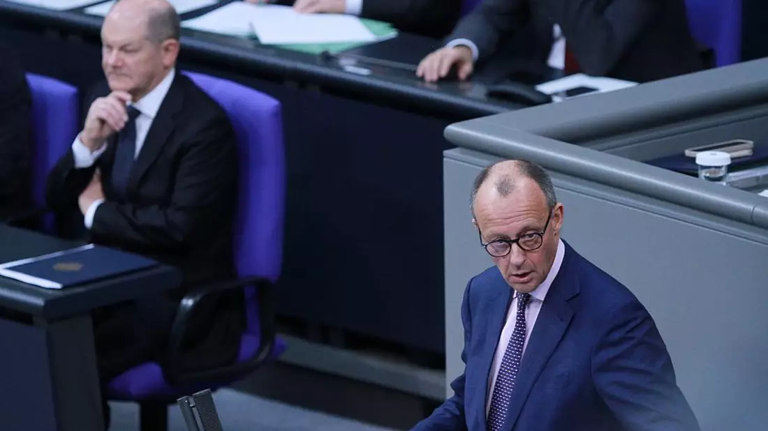 Olaf Scholz und Friedrich Merz (Archiv) - Bild: über dts Nachrichtenagentur