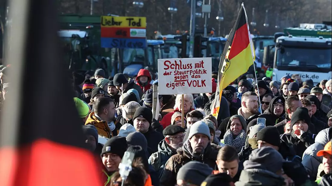 Bauernproteste (Archiv) - Bild: über dts Nachrichtenagentur