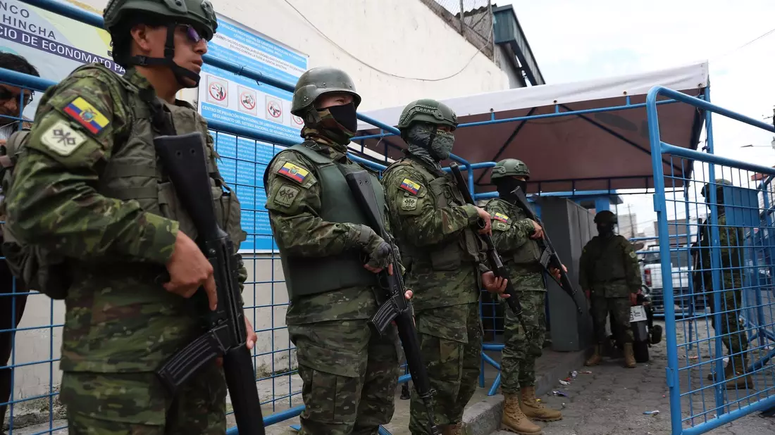 Die Gewalt nahm in Ecuador in den vergangenen Jahren dramatisch zu. - Bild: Juan Diego Montenegro/dpa