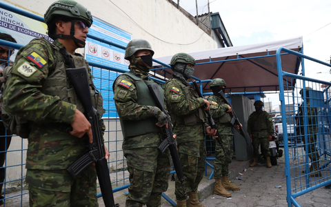 Die Gewalt nahm in Ecuador in den vergangenen Jahren dramatisch zu. - Foto: Juan Diego Montenegro/dpa