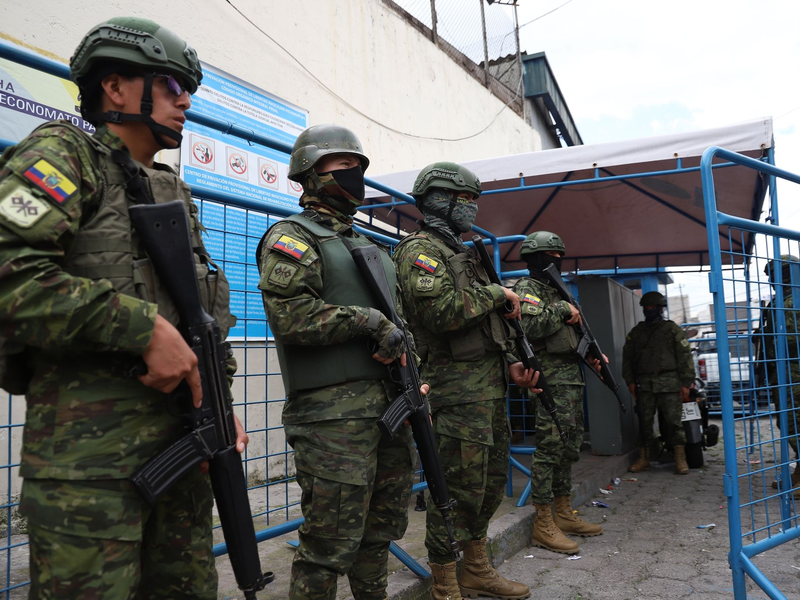 Die Gewalt nahm in Ecuador in den vergangenen Jahren dramatisch zu. - Foto: Juan Diego Montenegro/dpa