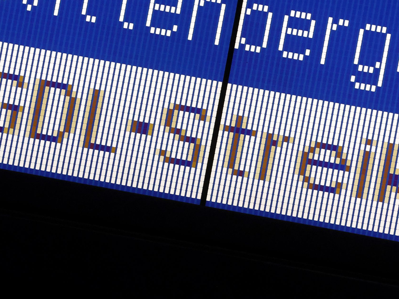 Im Personenverkehr soll der Streik der Lokführergewerkschaft GDL am Mittwochmorgen um 2 Uhr beginnen und wie im Güterverkehr bis Freitagabend, 18 Uhr, andauern. - Foto: Bernd Wüstneck/dpa