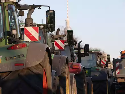 Bauernproteste (Archiv) - Foto: über dts Nachrichtenagentur