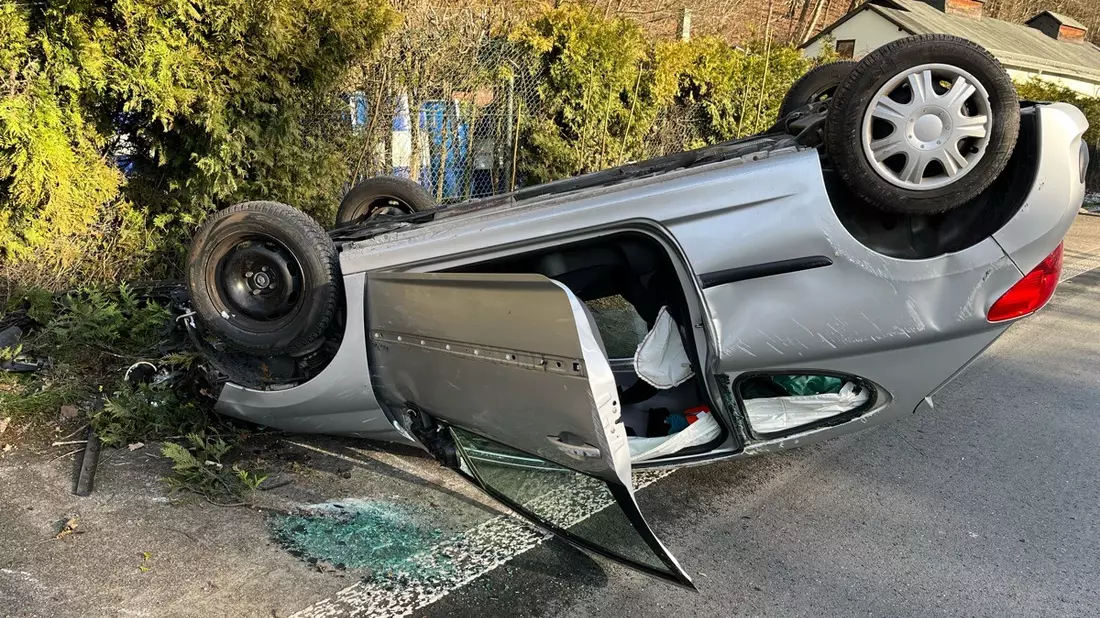 POL-HA: Frau überschlägt sich mit ihrem Auto - Bild: presseportal.de