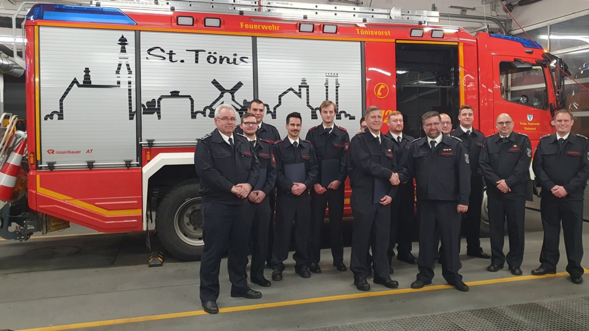 FW Tönisvorst: Löschzugversammlung des Löschzug St. Tönis der Feuerwehr Tönisvorst - Foto: presseportal.de