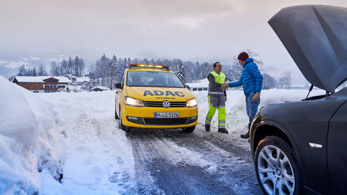 ADAC Pannenhelfer: Doppelt so viele Einsätze / Eisige Temperaturen belasten vor allem die Autobatterie - Foto: presseportal.de