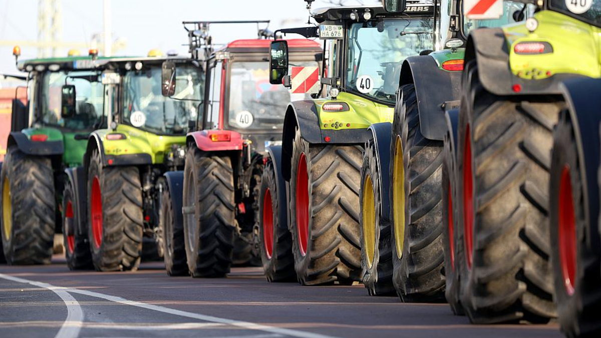 Bauernproteste am 08.01.2024 - Foto: über dts Nachrichtenagentur