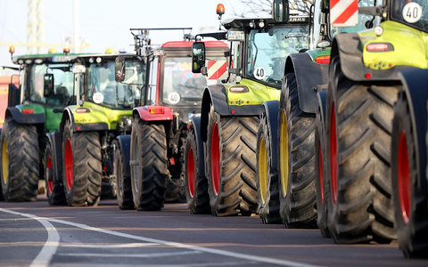 Bauernproteste am 08.01.2024 - Foto: über dts Nachrichtenagentur