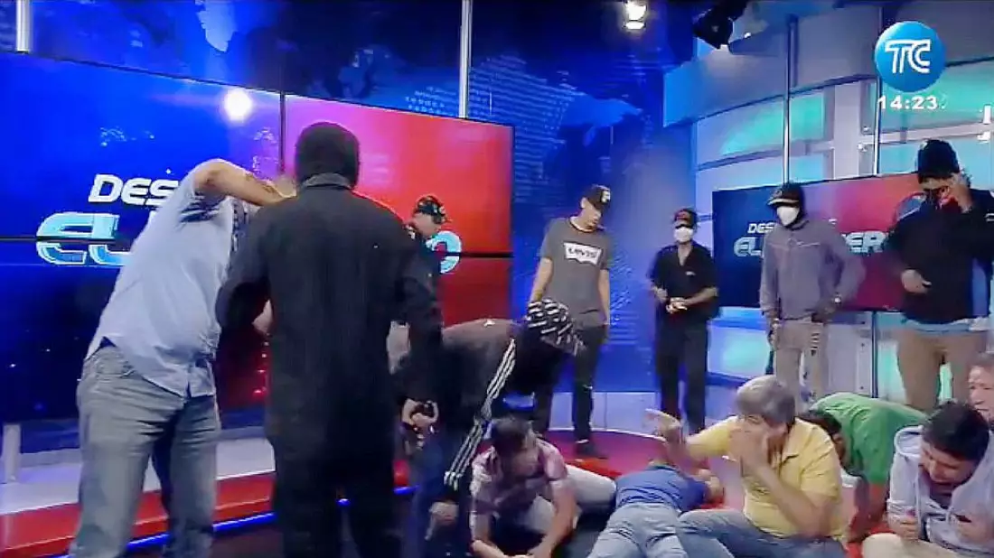 Fernsehbild des Senders TC Televisión am 09.01.2024 - Bild: über dts Nachrichtenagentur