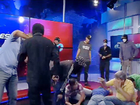 Fernsehbild des Senders TC Televisión am 09.01.2024 - Foto: über dts Nachrichtenagentur