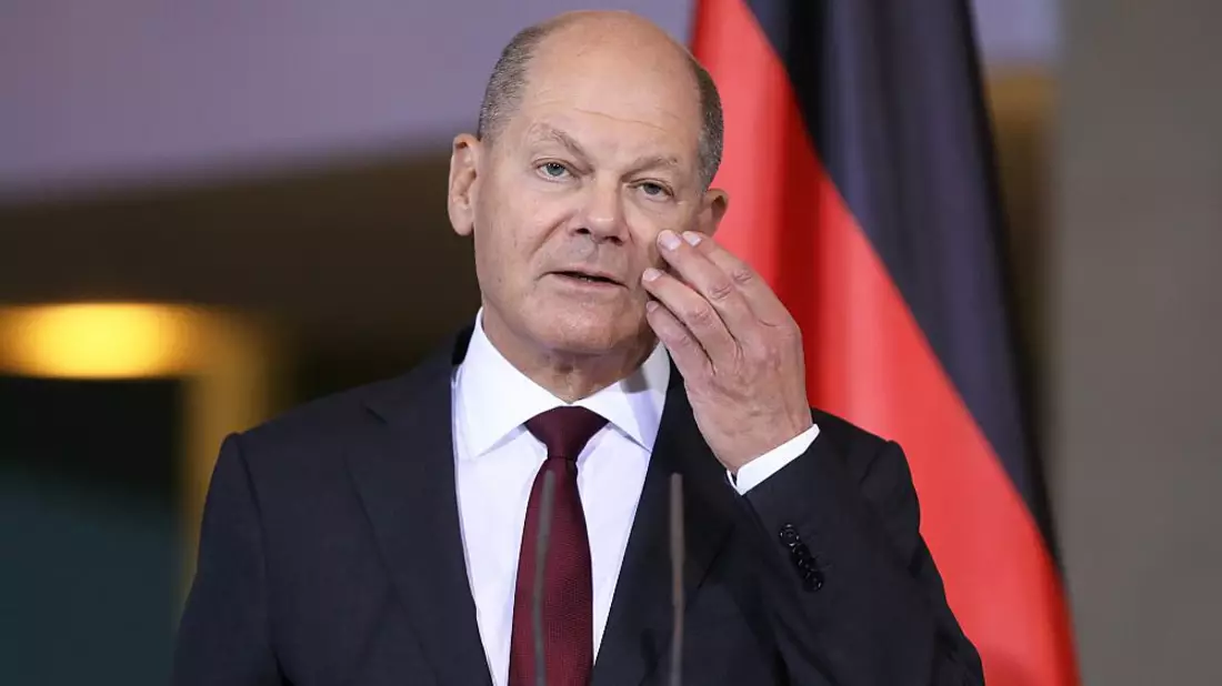Olaf Scholz am 08.01.2024 - Bild: über dts Nachrichtenagentur
