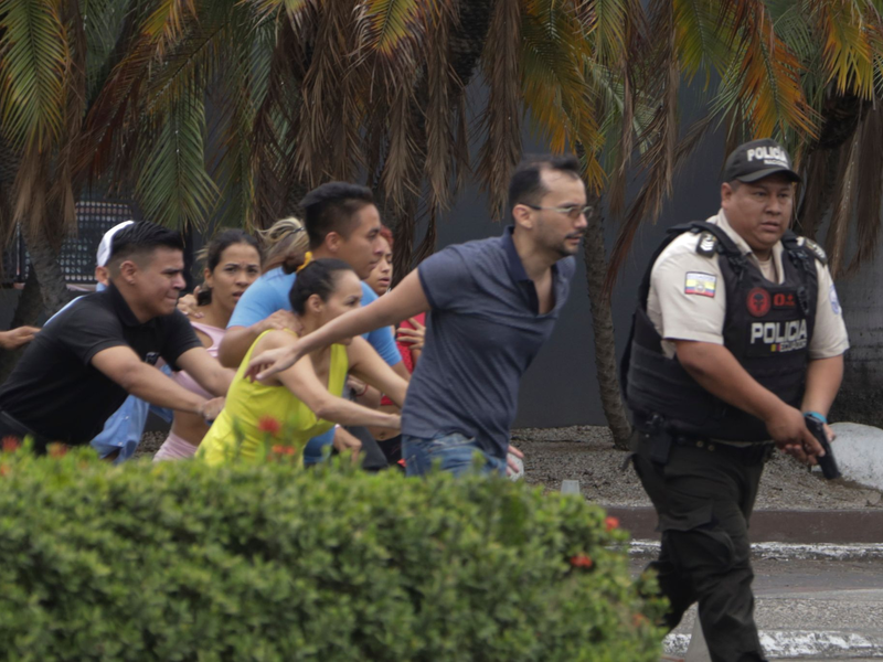 Nach einer beispiellosen Machtdemonstration der kriminellen Banden im Live-Fernsehen hat die ecuadorianische Regierung den kriminellen Gangs in dem südamerikanischen Land den Krieg erklärt. - Foto: Cesar Munoz/AP