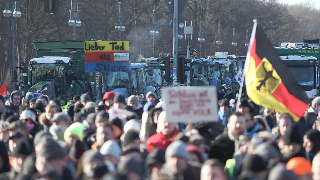 Bauernproteste (Archiv) - Bild: über dts Nachrichtenagentur