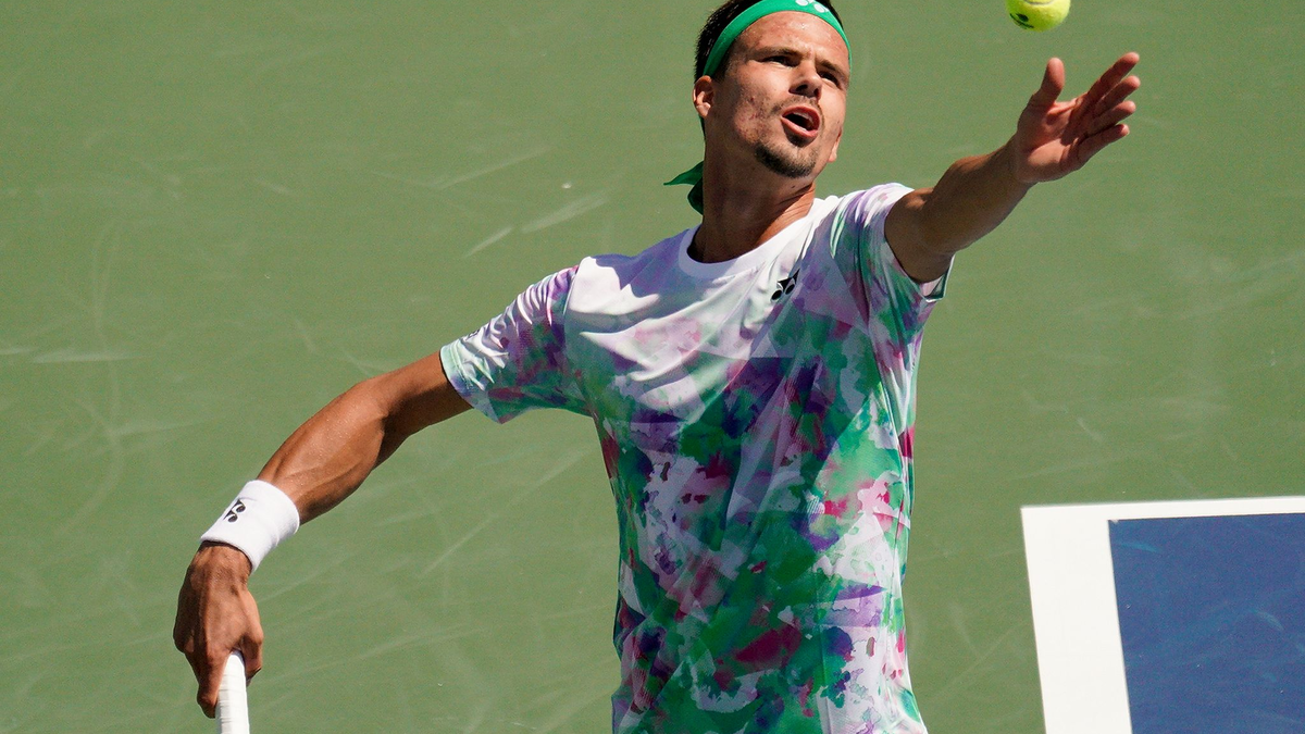 Steht beim ATP-Turnier in Auckland im Viertelfinale: Daniel Altmaier. - Foto: Eduardo Munoz Alvarez/AP/dpa